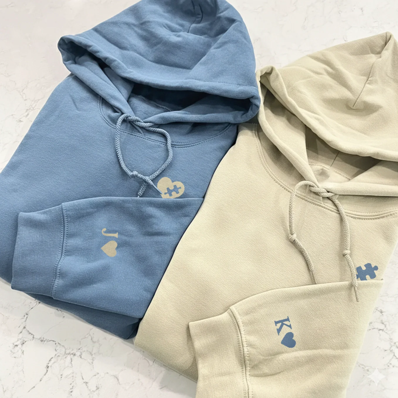 Sweats à Capuche Personnalisés « Pièce de Puzzle » - Image 22