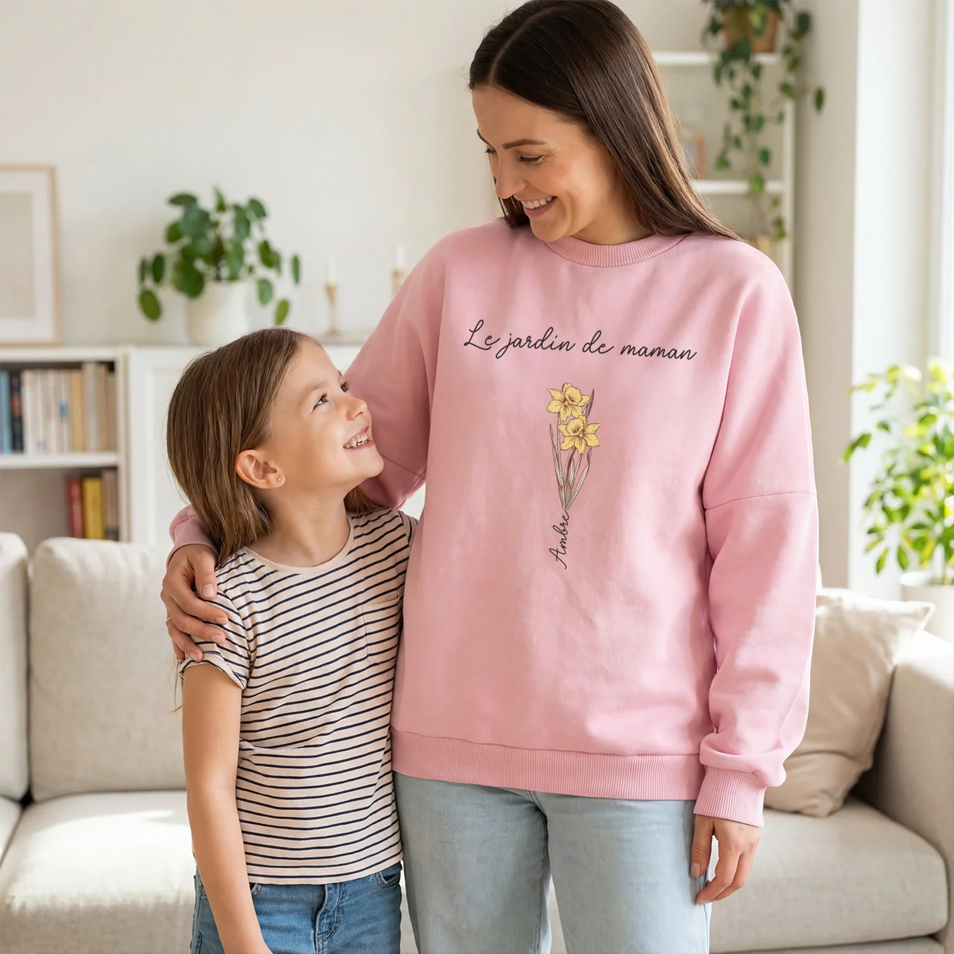 Sweat personnalisé "Le Jardin de Maman" - Image 5