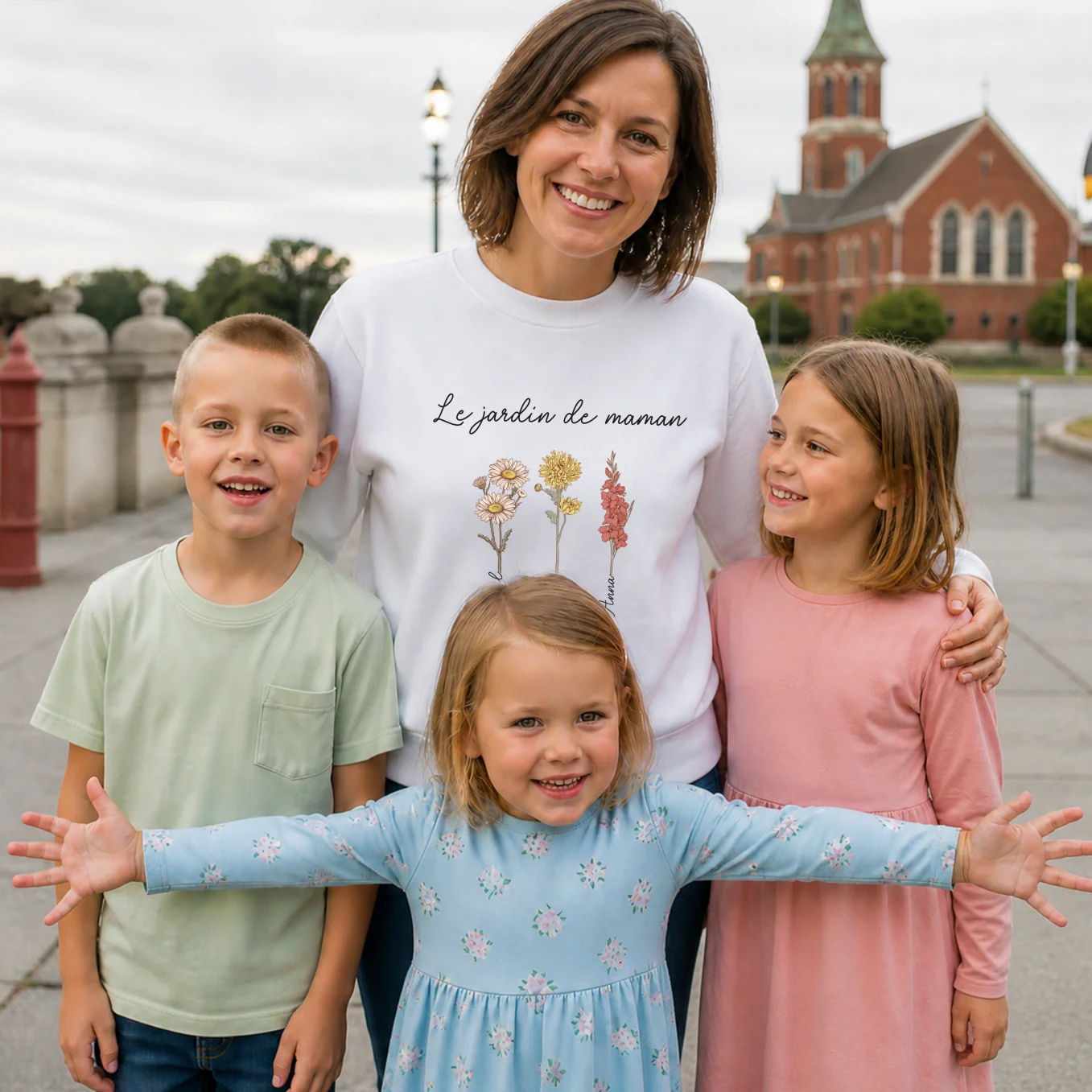 Sweat personnalisé "Le Jardin de Maman" - Image 6