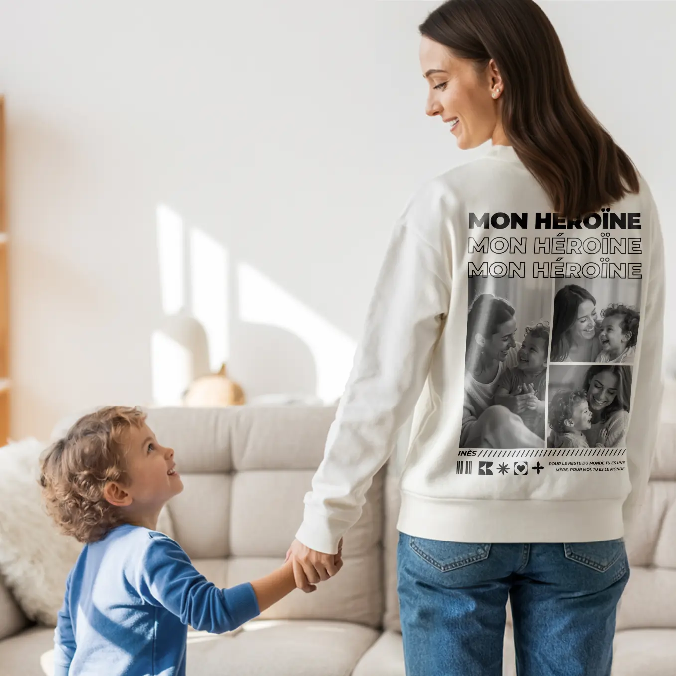 Sweat personnalisé « Maman » avec photos - Image 12