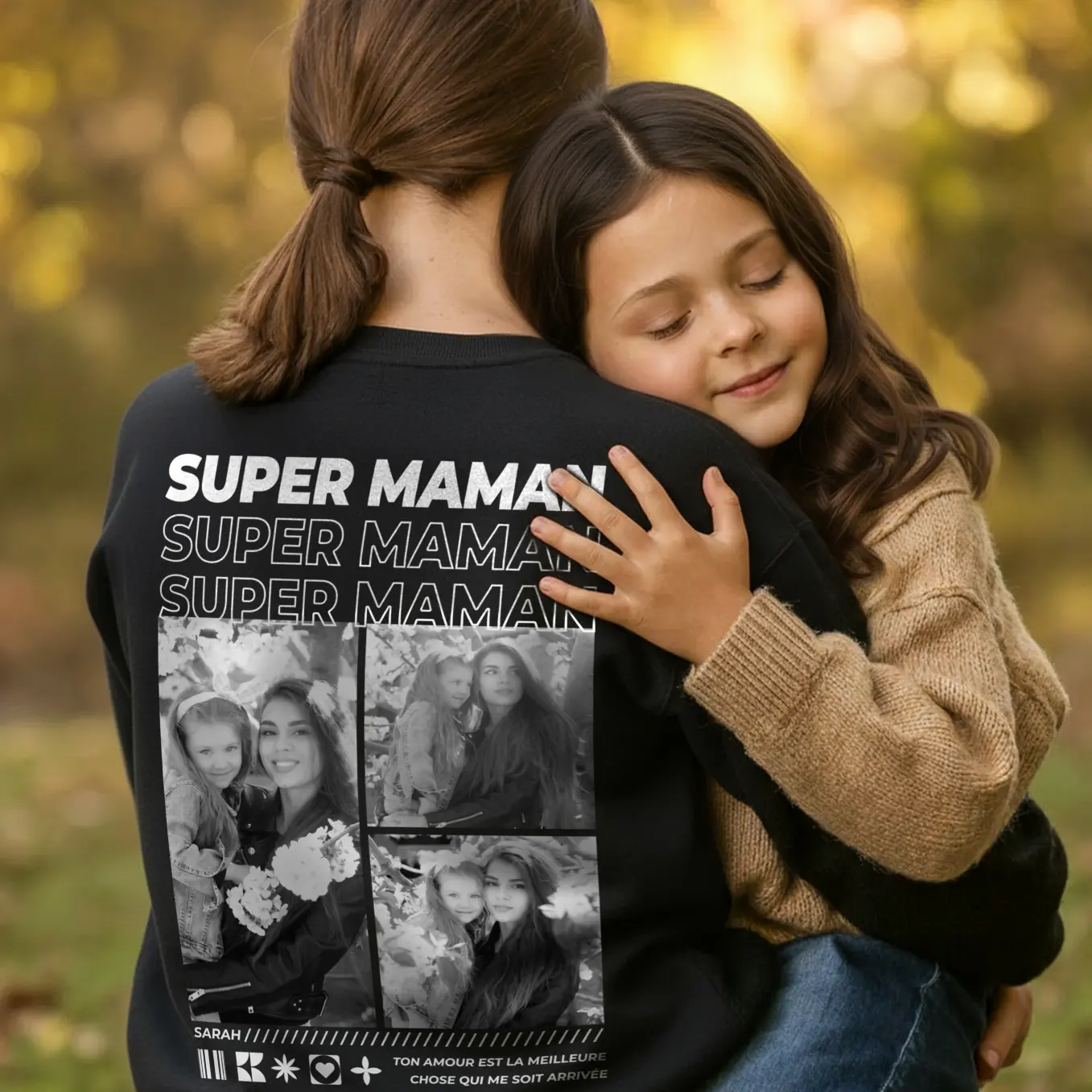 Sweat personnalisé « Maman » avec photos - Image 15