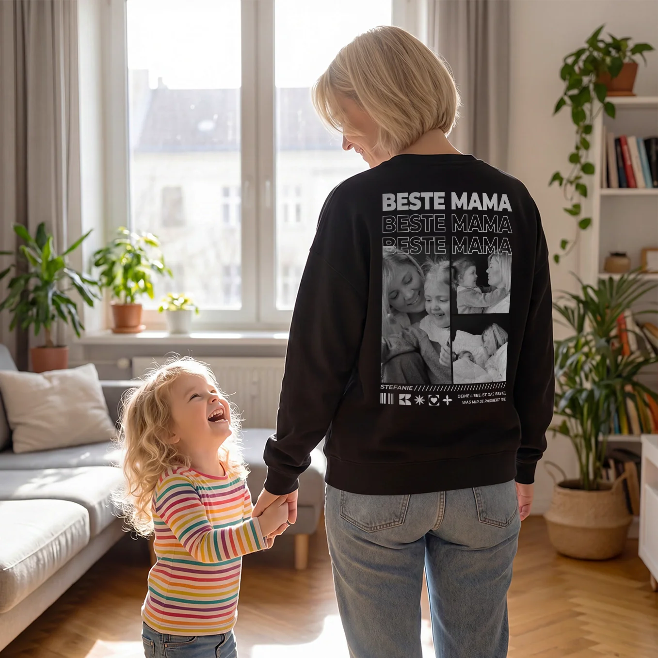 Sweat personnalisé « Maman » avec photos - Image 6