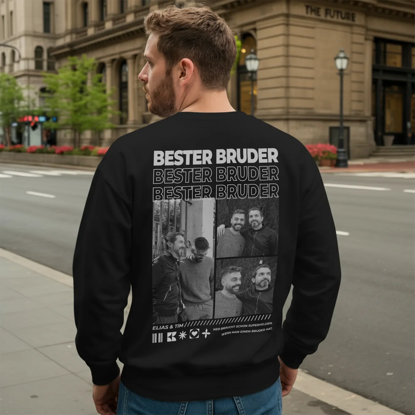 Sweat personnalisé « Meilleur Frère »