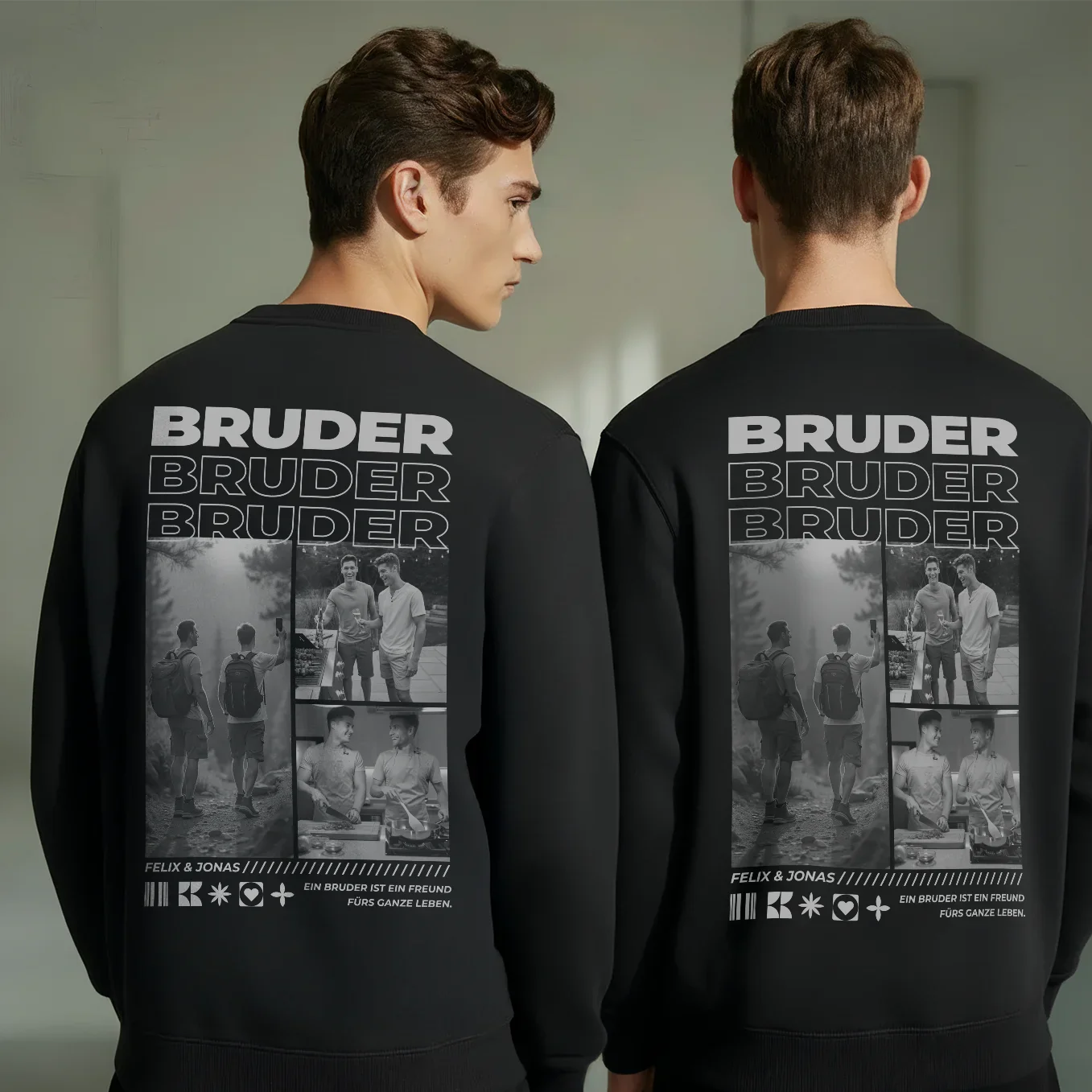 Sweat personnalisé « Meilleur Frère » - Image 2