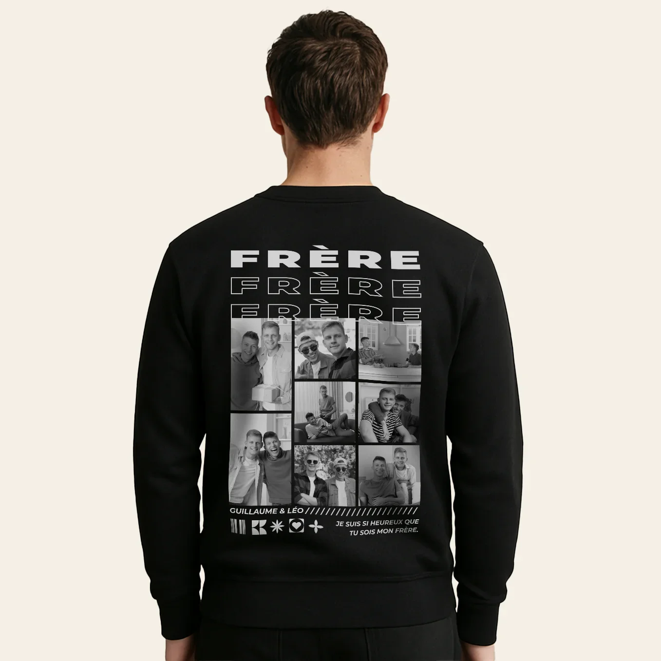 Sweat personnalisé « Meilleur Frère » - Image 20
