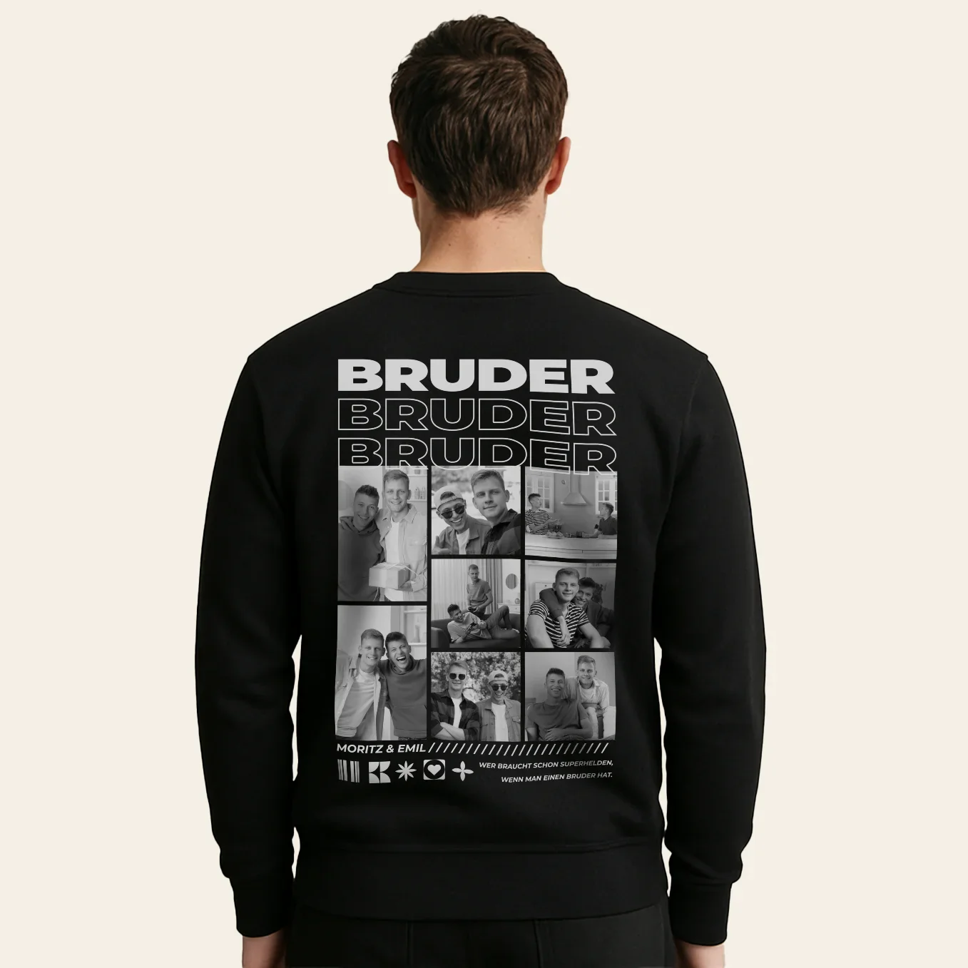 Sweat personnalisé « Meilleur Frère » - Image 9