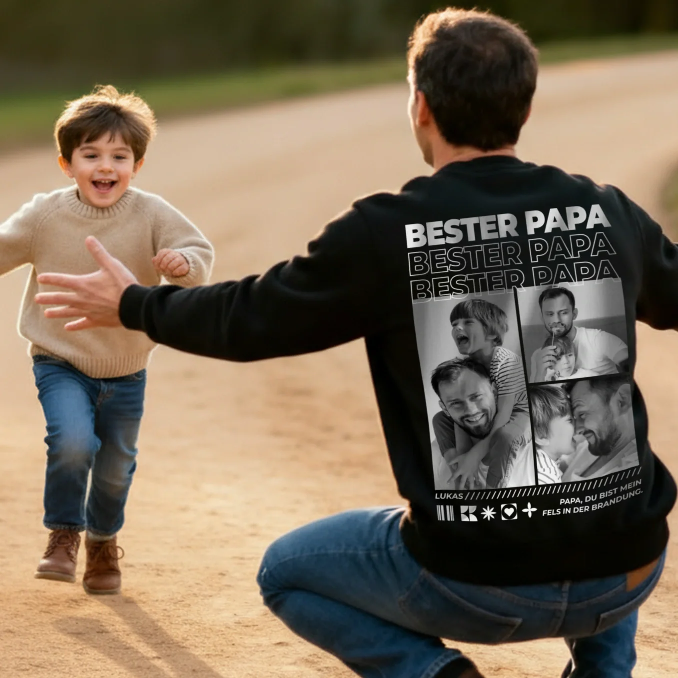 Pull personnalisé « Papa » avec photos - Image 10