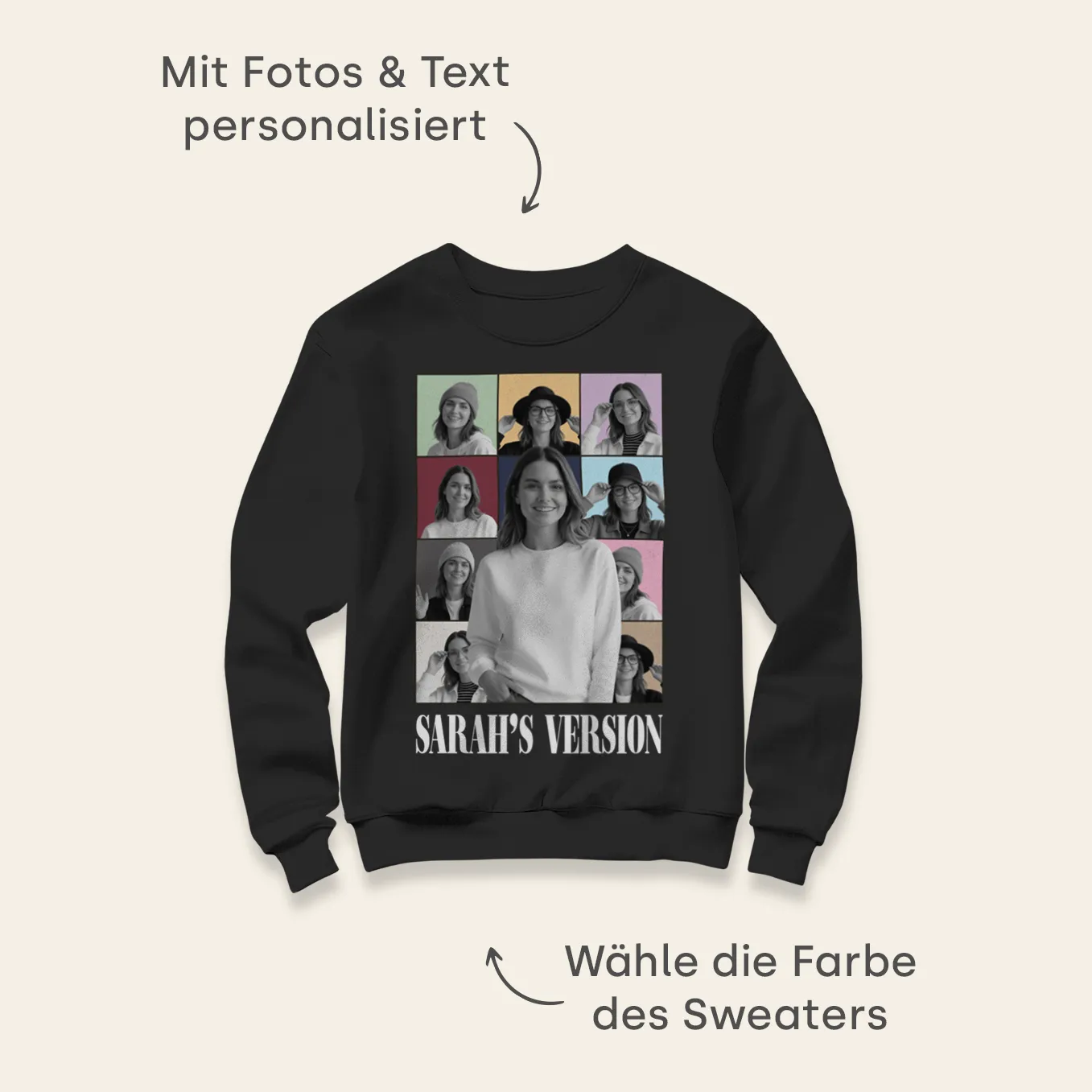 Sweat personnalisé « Ta version » - Image 4