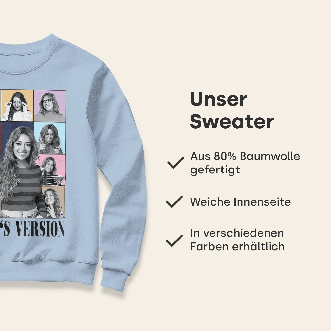 Sweat personnalisé « Ta version » - Image 9