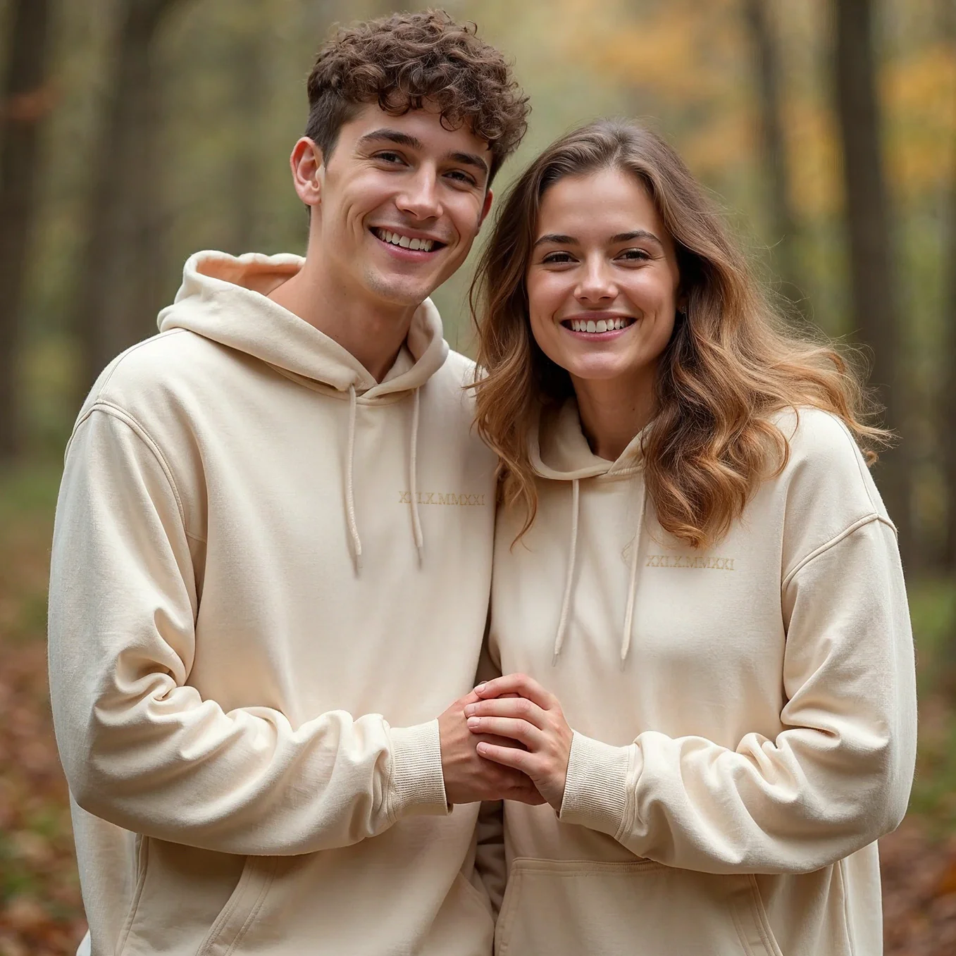 Sweats à capuche personnalisés « Date romaine » - Image 11