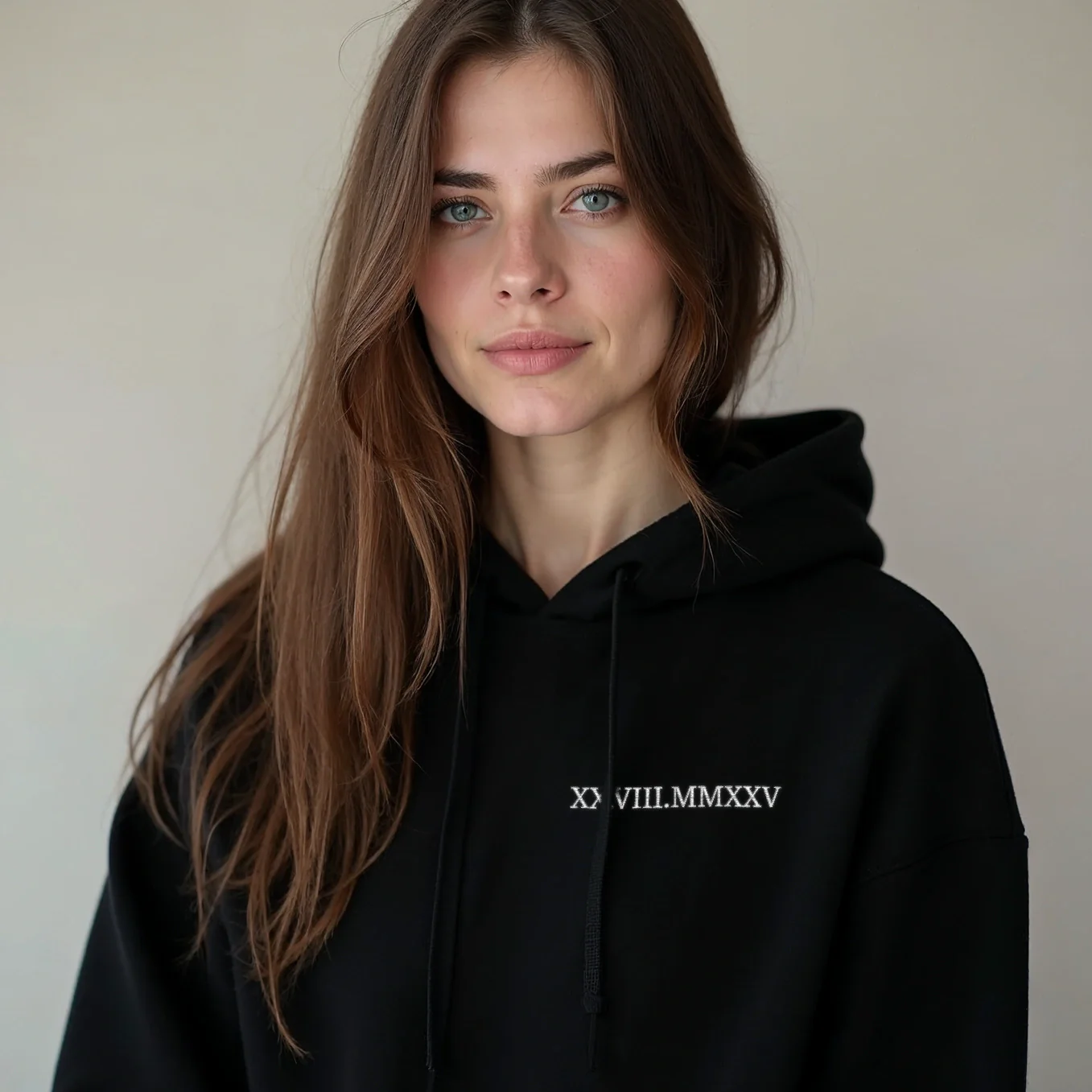 Sweats à capuche personnalisés « Date romaine » - Image 4