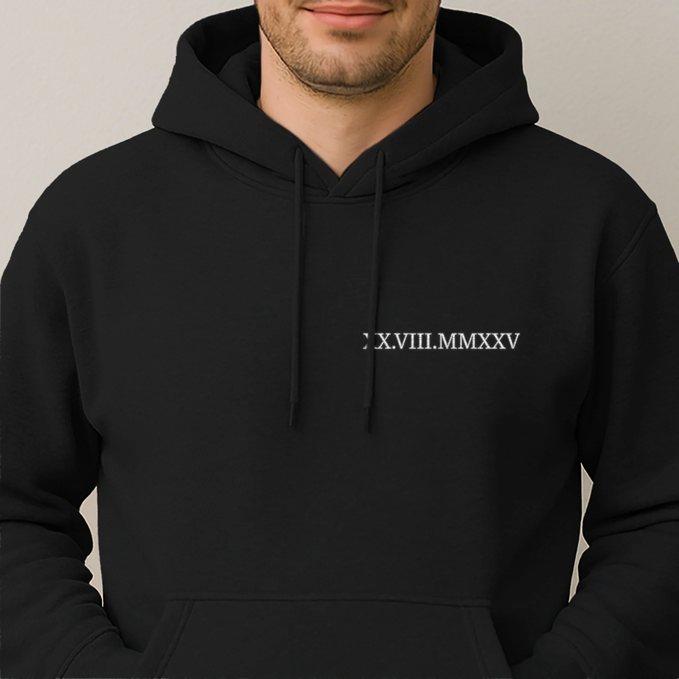 Sweats à capuche personnalisés « Date romaine » - Image 6