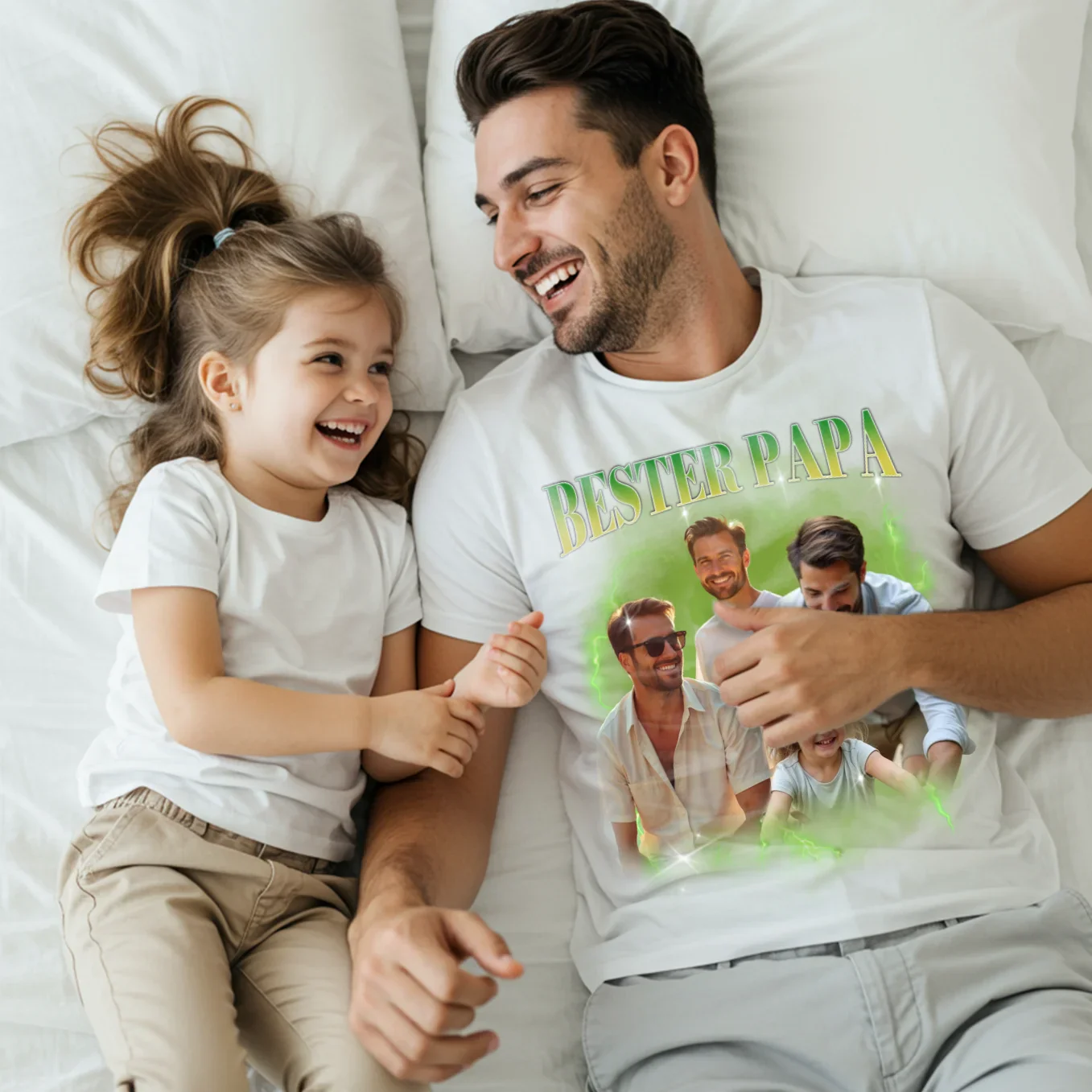 T-shirt personnalisé Bootleg vintage « PAPA » - Image 9