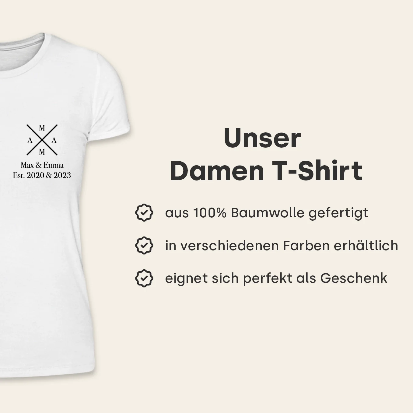 T-shirt personnalisé « Mama » - Image 7