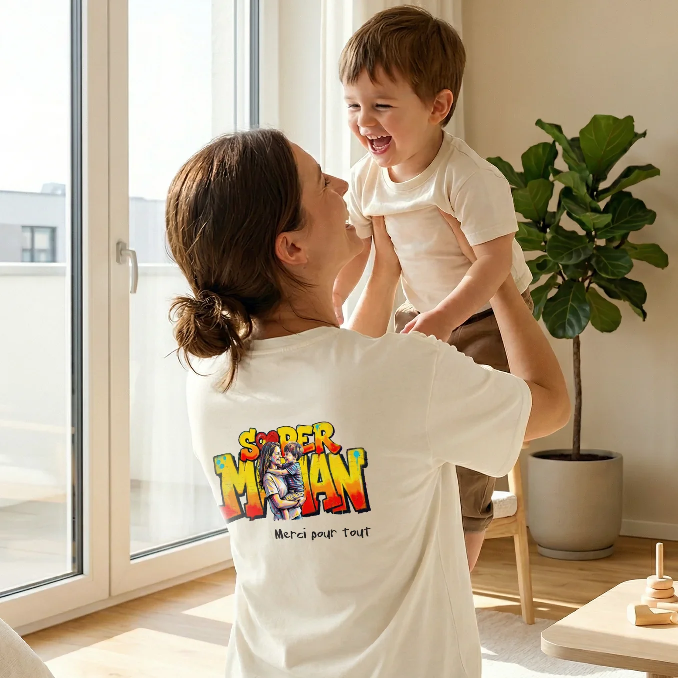 T-shirt Oversize Personnalisé "MAMA" - Image 10