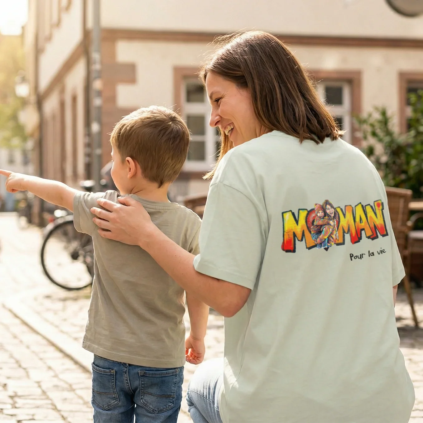T-shirt Oversize Personnalisé "MAMA" - Image 12