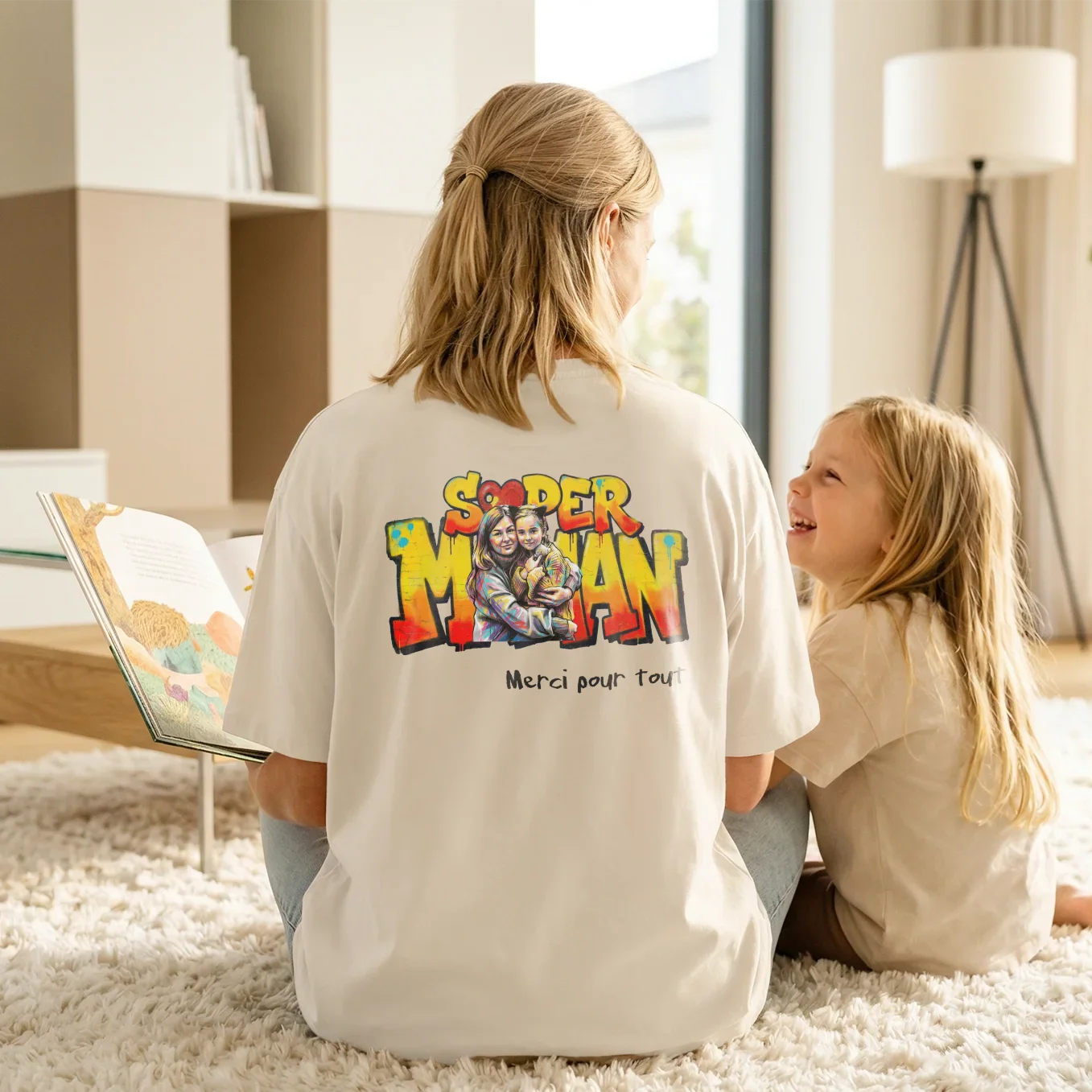 T-shirt Oversize Personnalisé "MAMA" - Image 14
