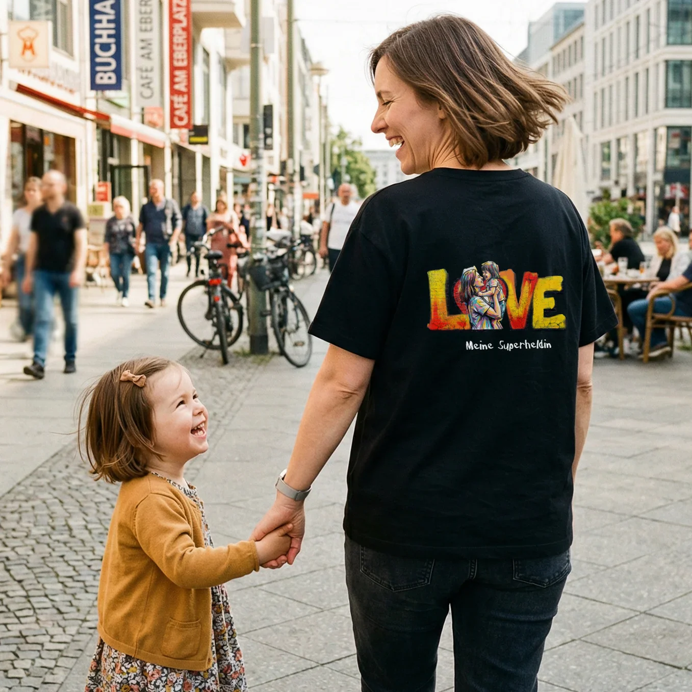T-shirt Oversize Personnalisé "MAMA" - Image 6