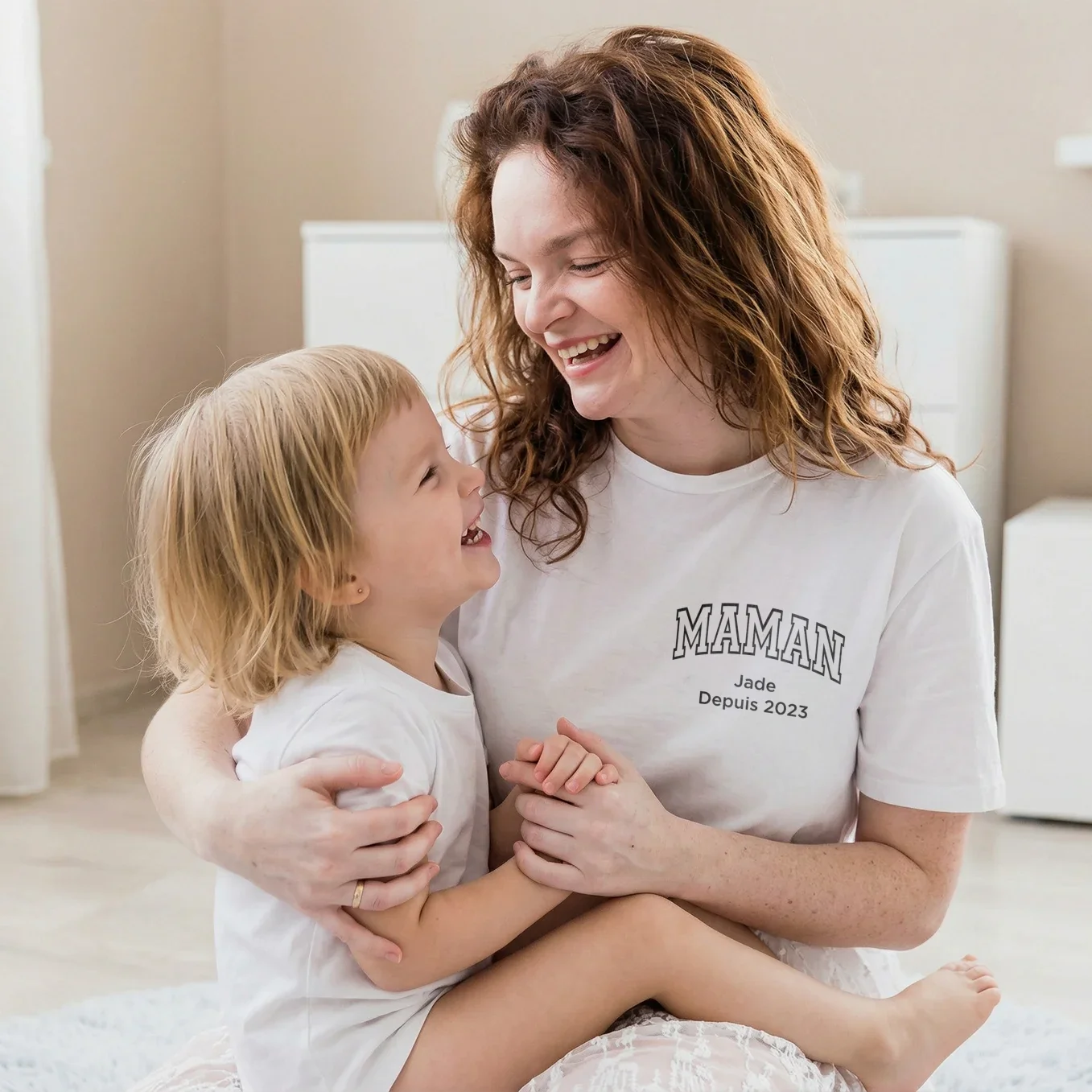 T-shirt oversize personnalisé "Maman" - Image 14