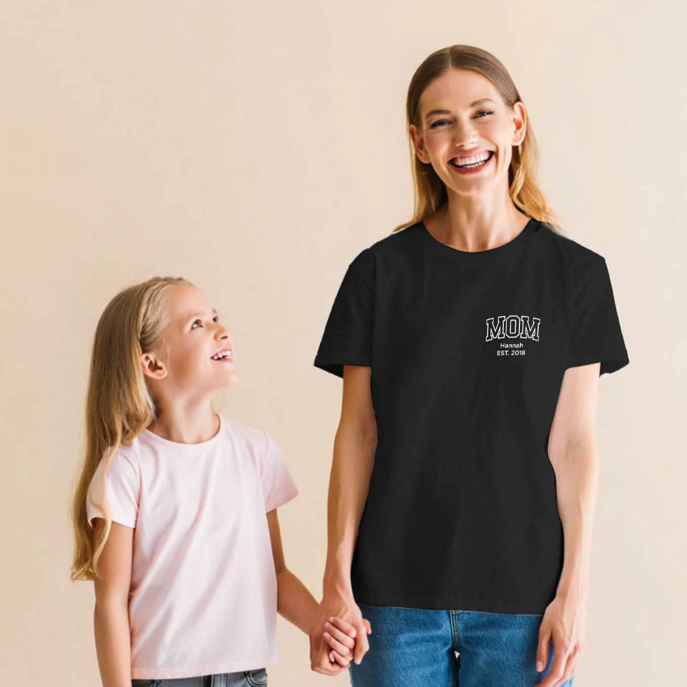 T-shirt oversize personnalisé "Maman" - Image 3