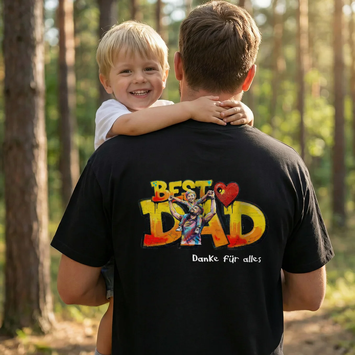 T-shirt Oversize Personnalisé "PAPA"