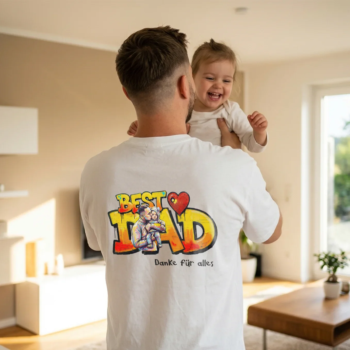 T-shirt Oversize Personnalisé "PAPA" - Image 7