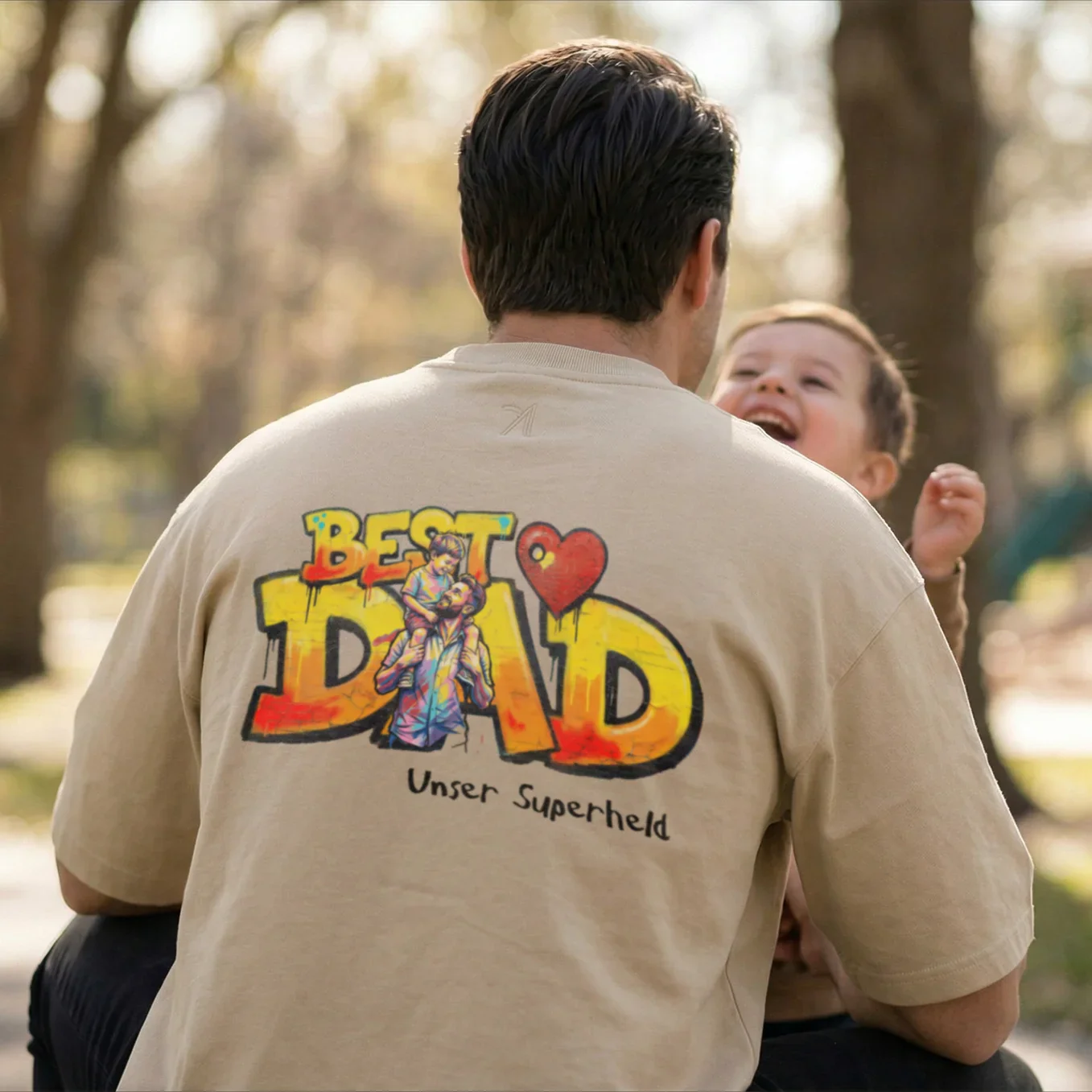 T-shirt Oversize Personnalisé "PAPA" - Image 8