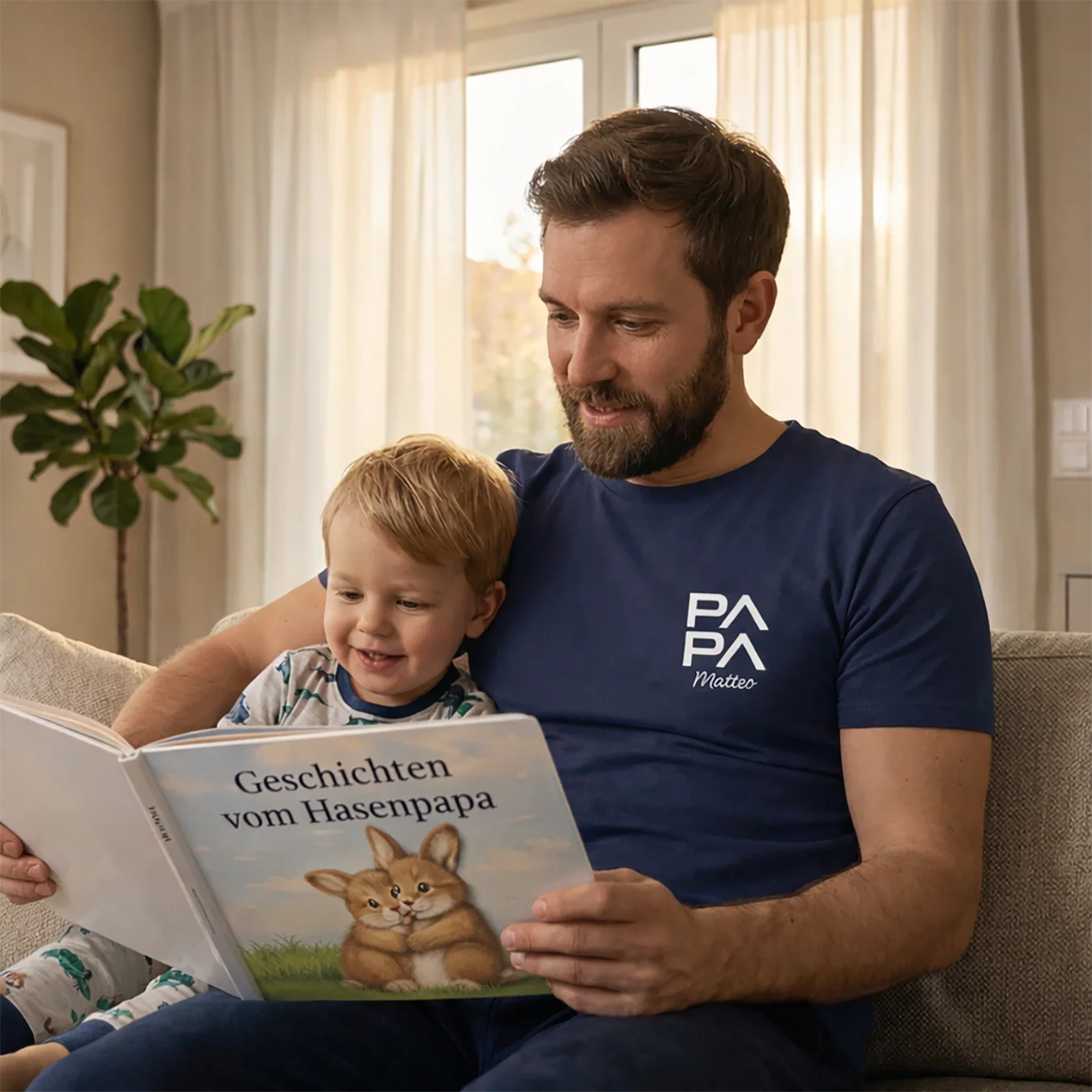 T-Shirt personnalisé « Papa moderne » - Image 3
