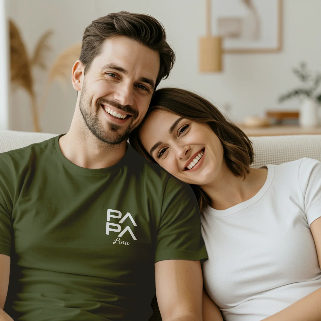 T-Shirt personnalisé « Papa moderne » - Image 7