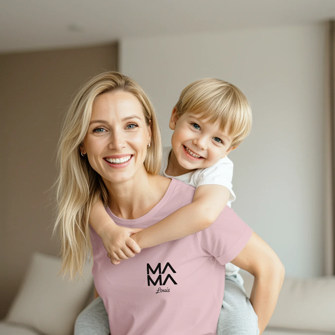 T-shirt personnalisé pour maman « Moderne » - Image 13