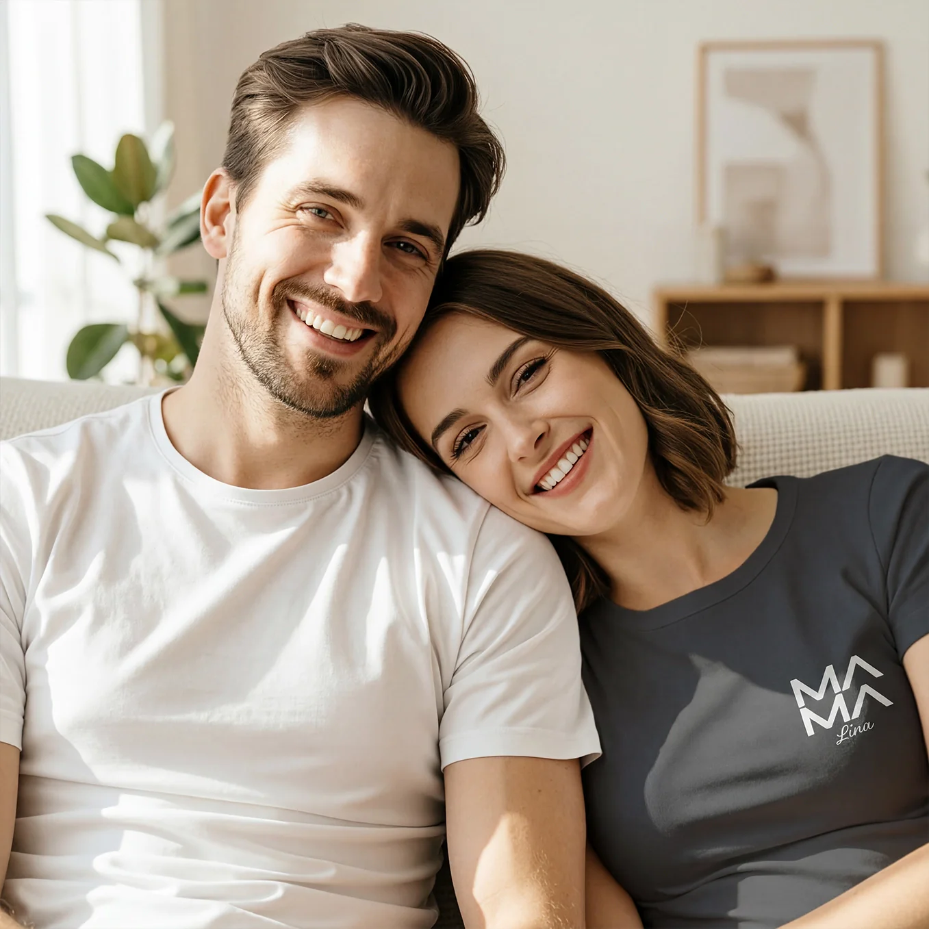 T-shirt personnalisé pour maman « Moderne » - Image 6