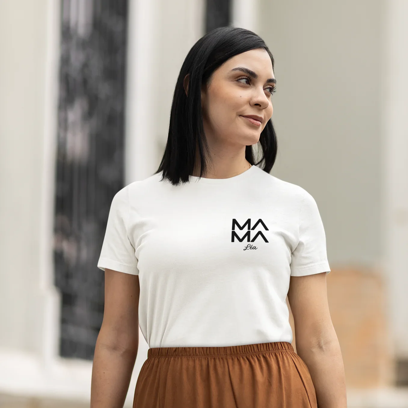 T-shirt personnalisé pour maman « Moderne » - Image 9