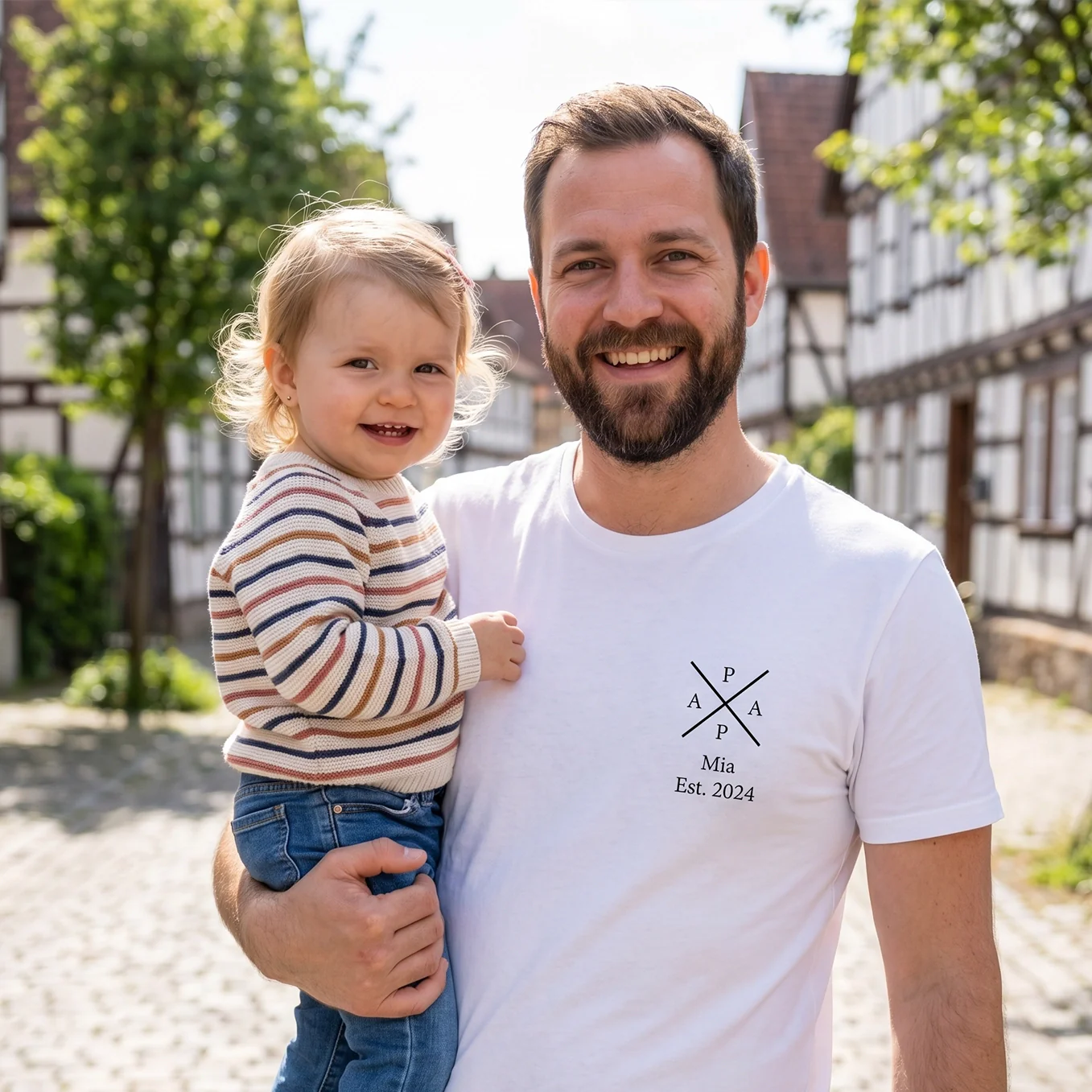 T-shirt personnalisé « Papa » - Image 3