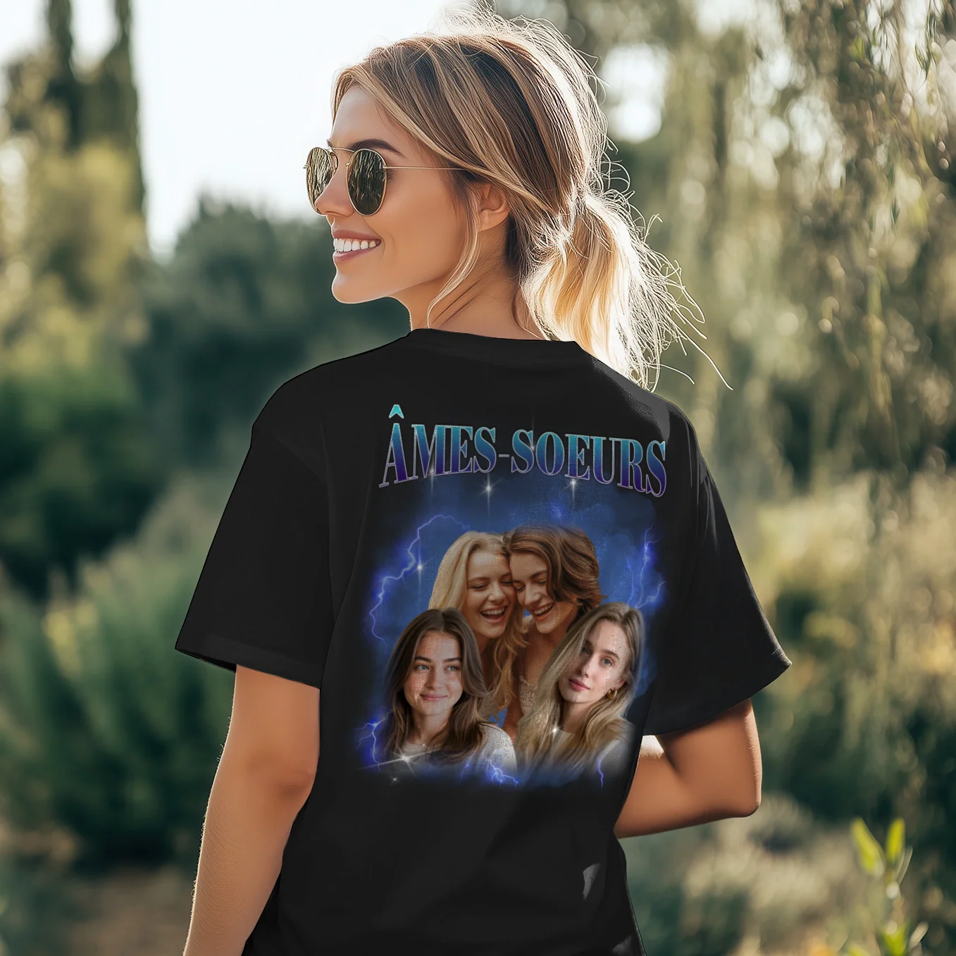 T-shirt personnalisé « Vintage Bootleg » - Imprimé au dos - Image 11