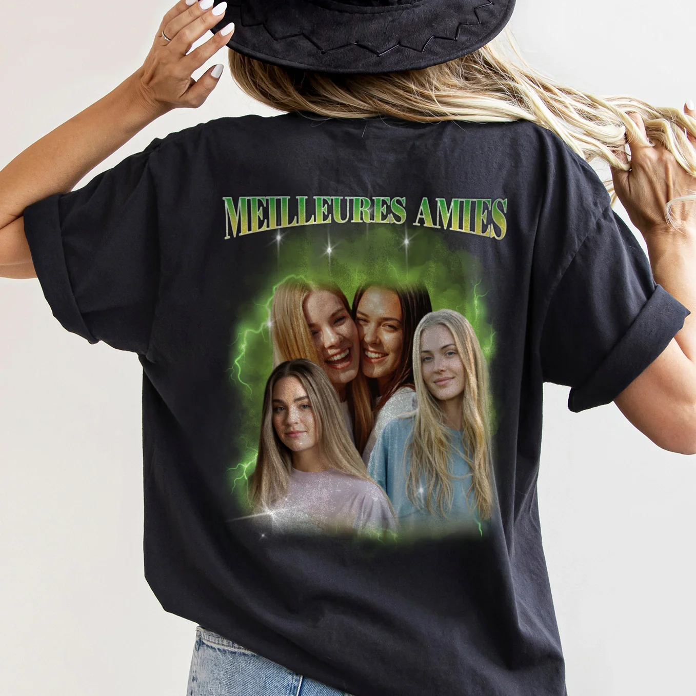 T-shirt personnalisé « Vintage Bootleg » - Imprimé au dos - Image 12