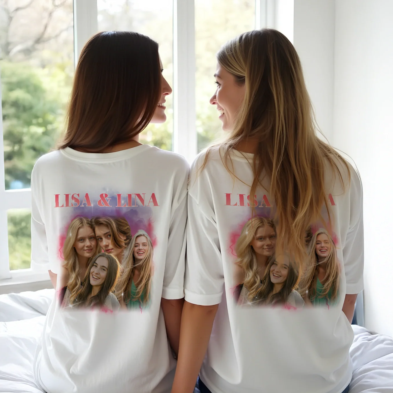 T-shirt personnalisé « Vintage Bootleg » - Imprimé au dos - Image 8
