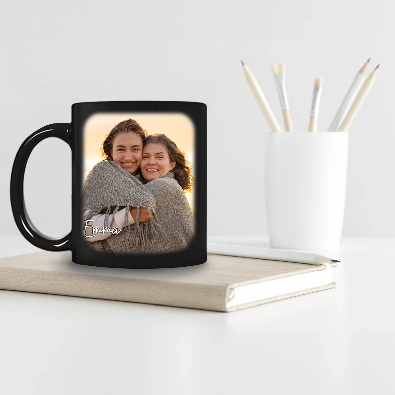 Tasse magique personnalisée « Maman »