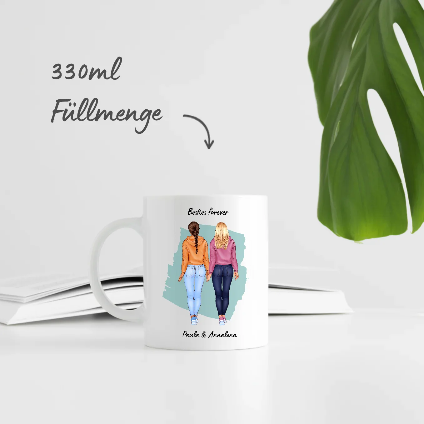 Tasse ''Couple Dessin Animé'' - Image 3