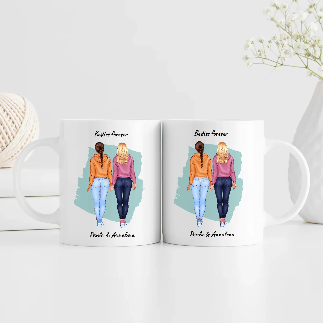 Tasse ''Couple Dessin Animé'' - Image 5