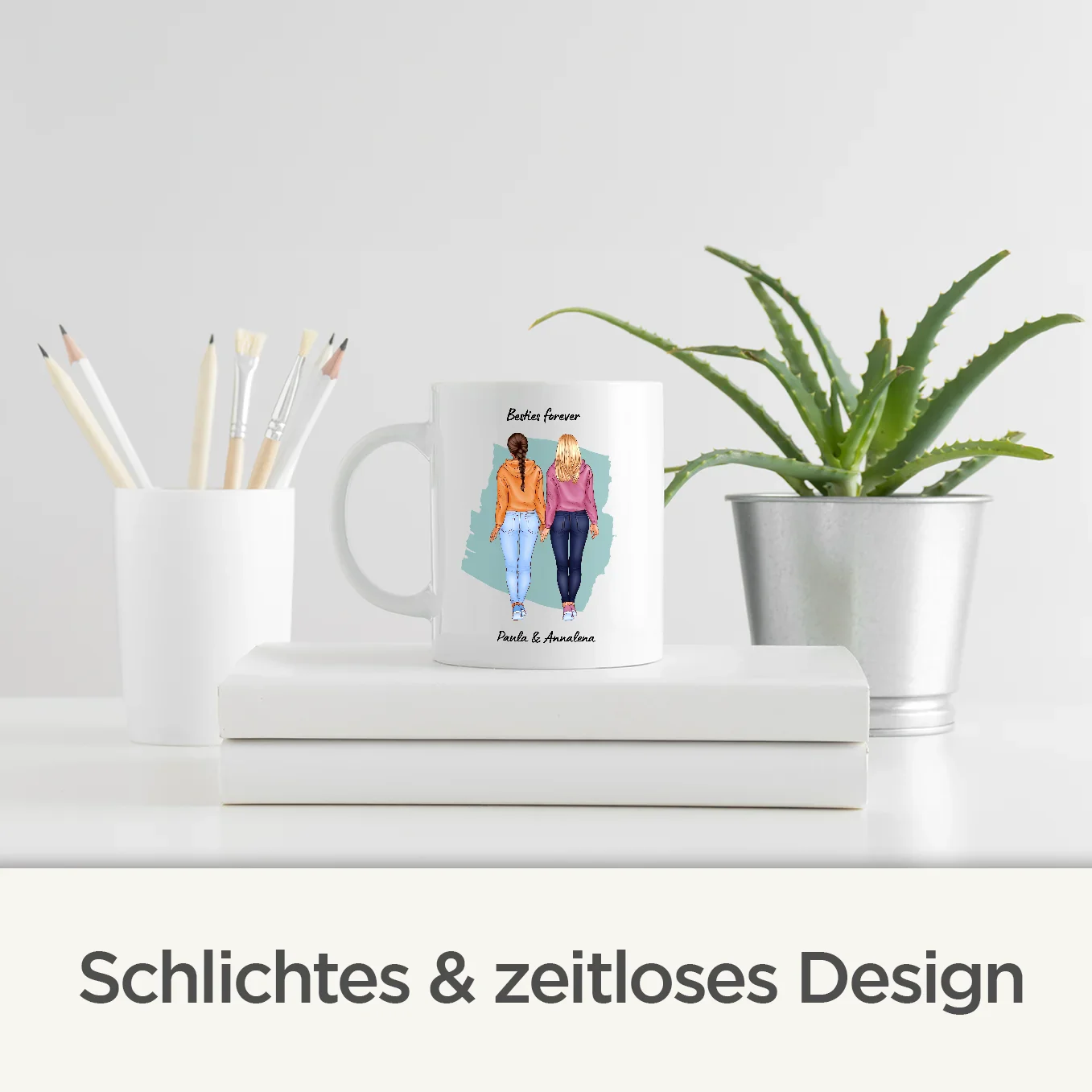 Tasse ''Couple Dessin Animé'' - Image 7