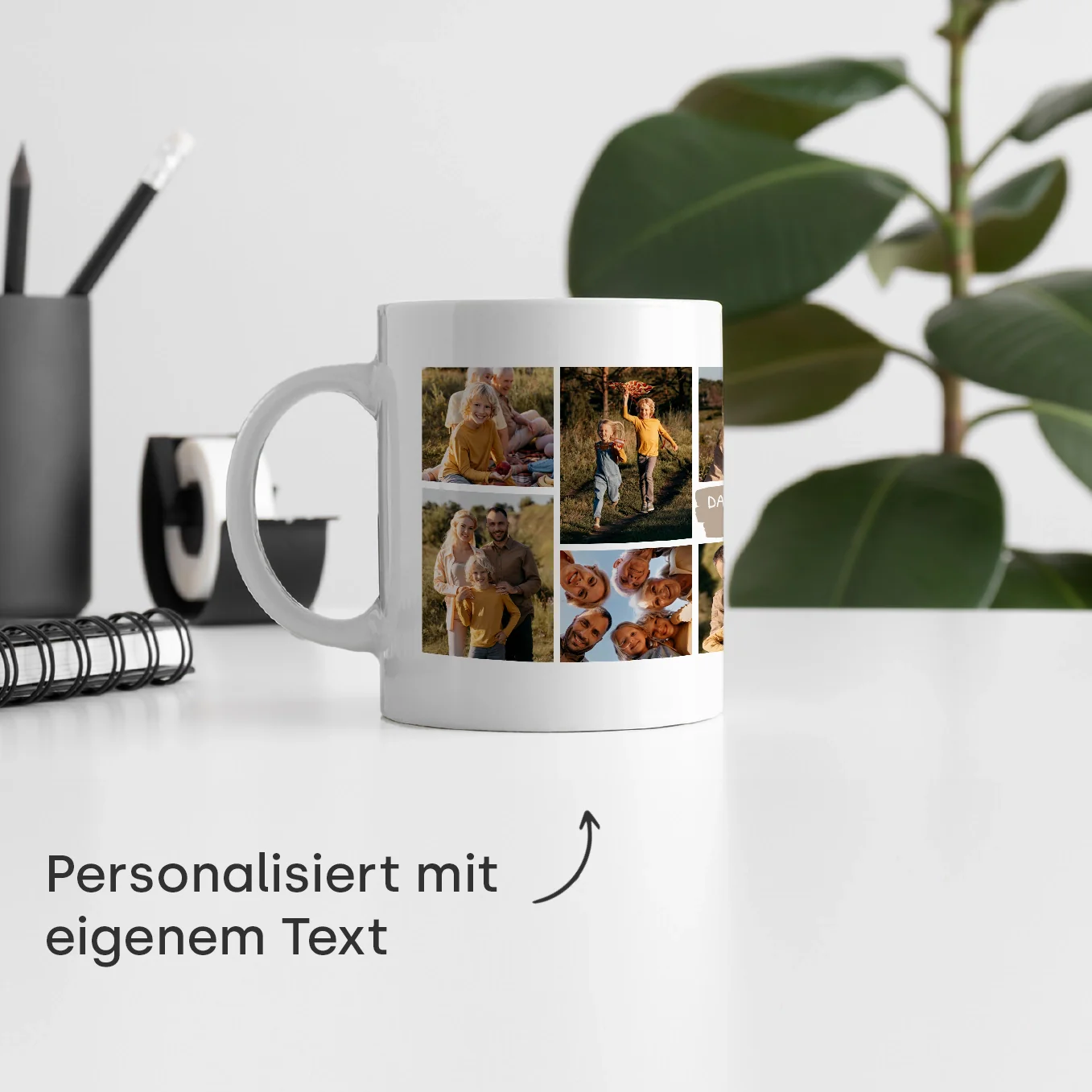 Tasse personnalisée « Collage photo » - Image 4