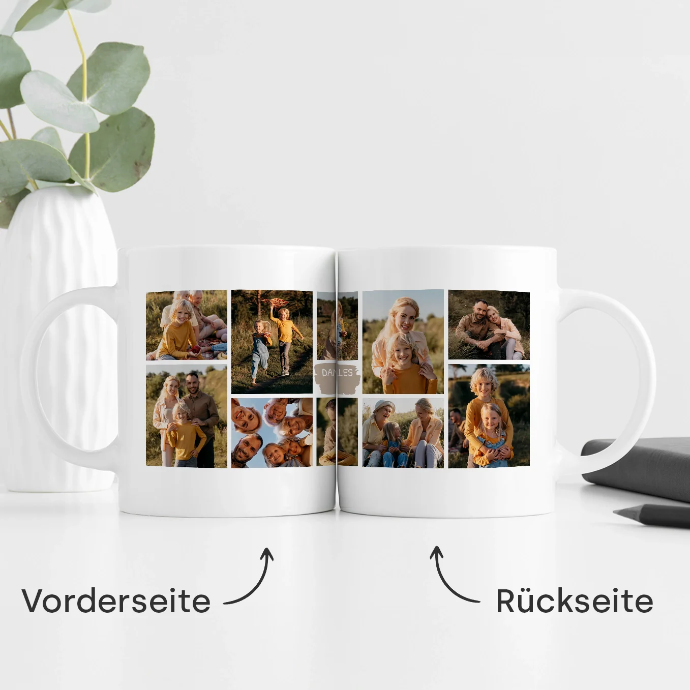Tasse personnalisée « Collage photo » - Image 6