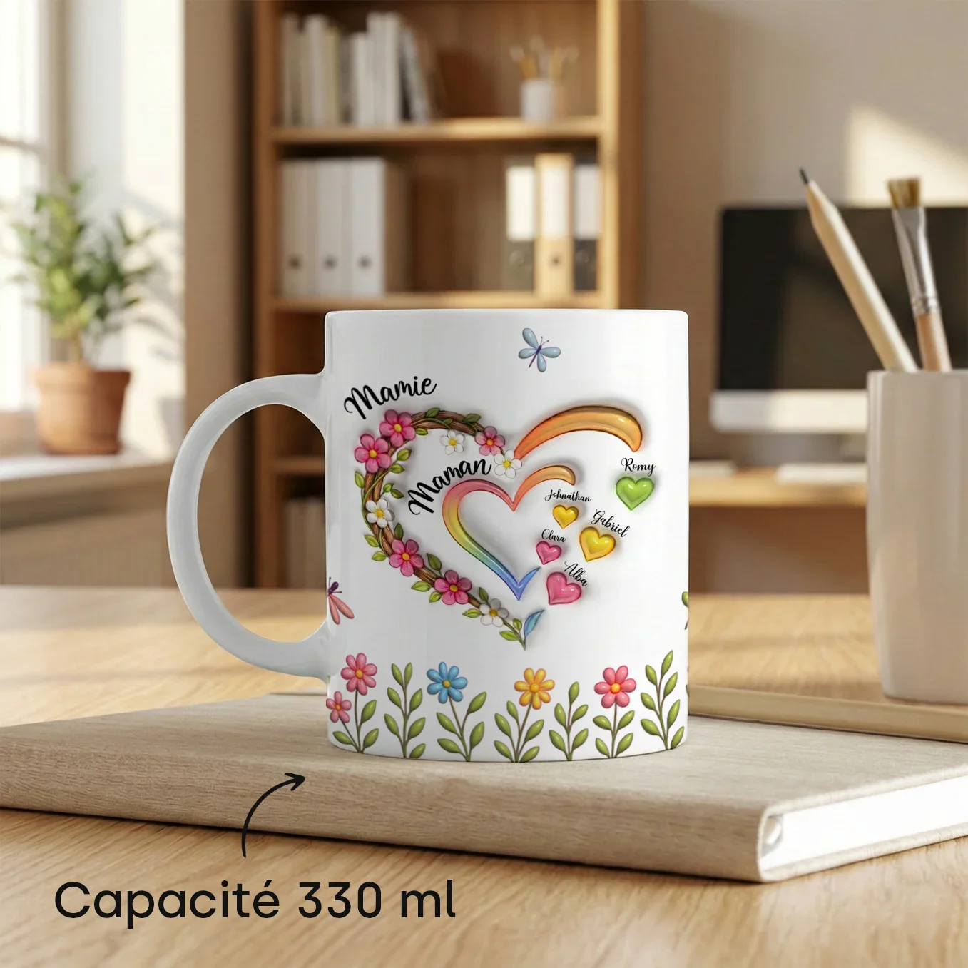 Tasse personnalisée "Mamie" - Image 4