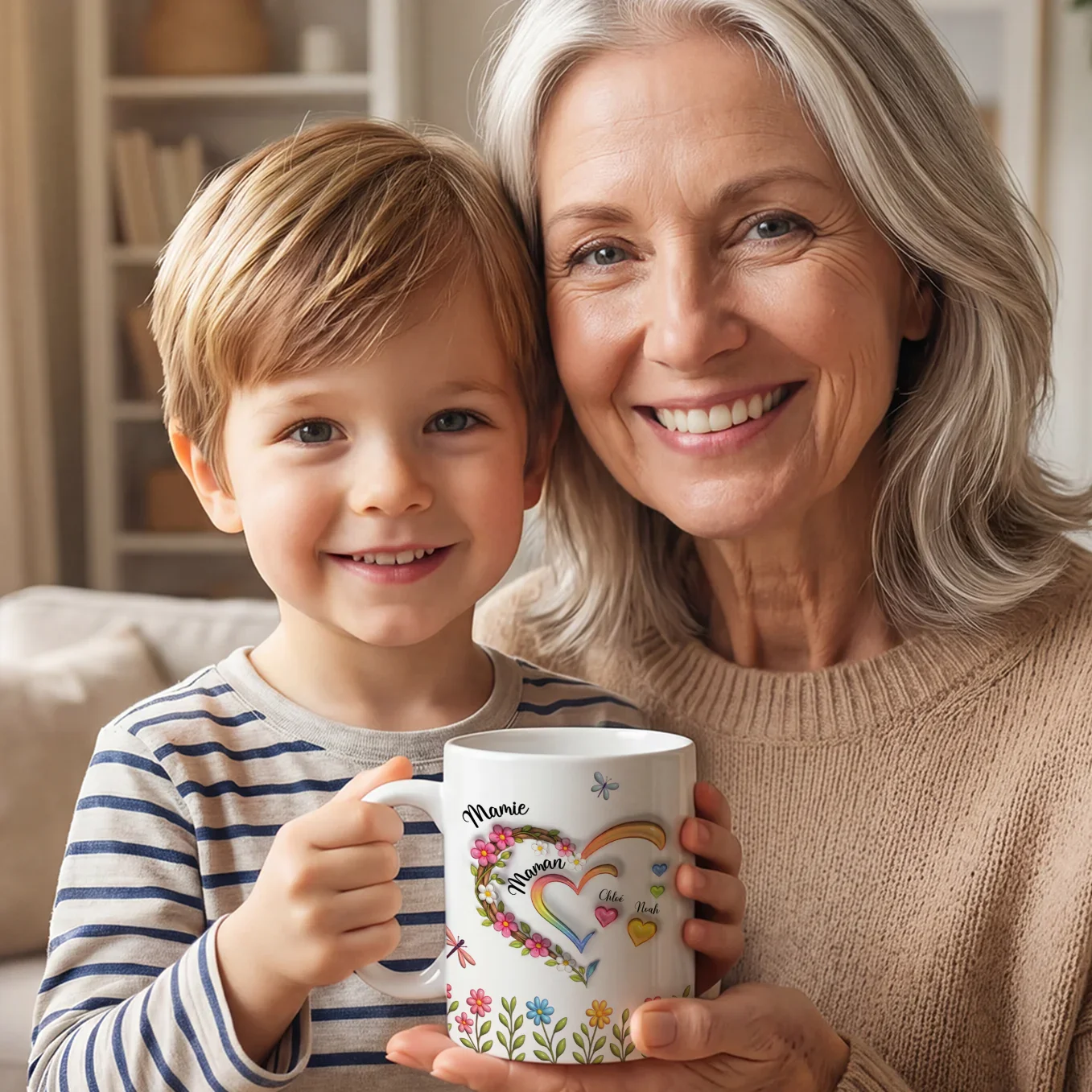 Tasse personnalisée "Mamie" - Image 5