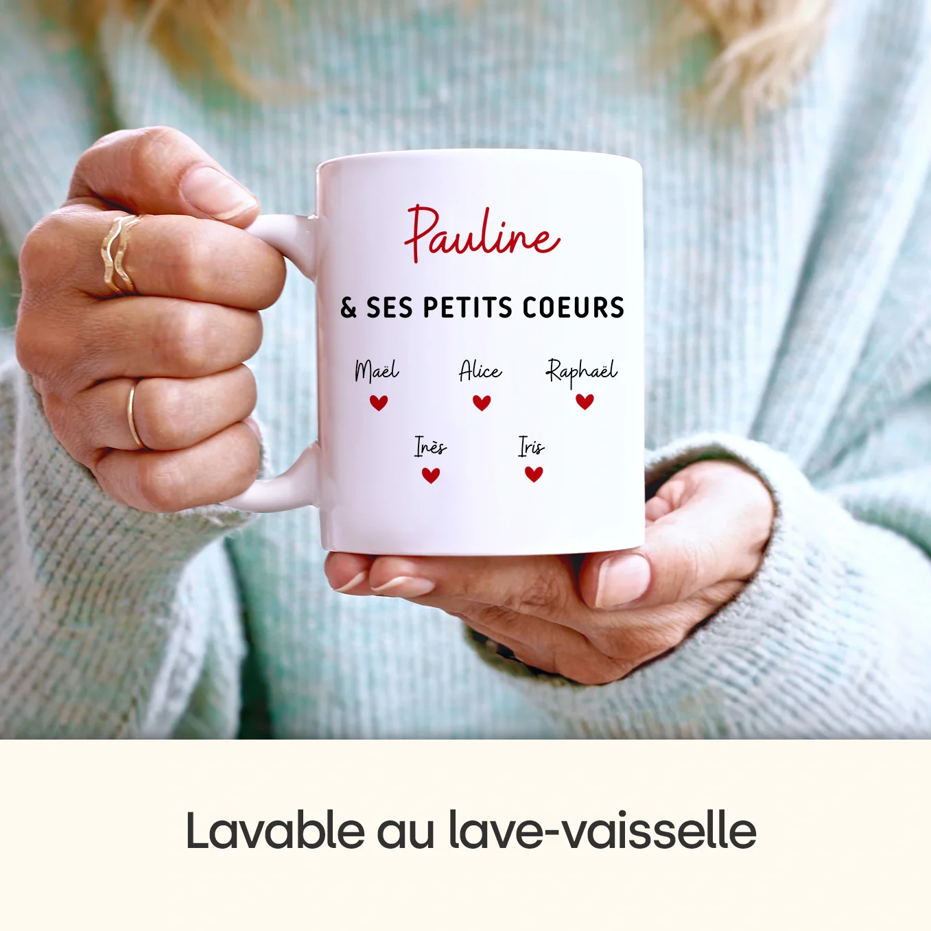 Tasse personnalisée « Les petits trésors de maman » - Image 18