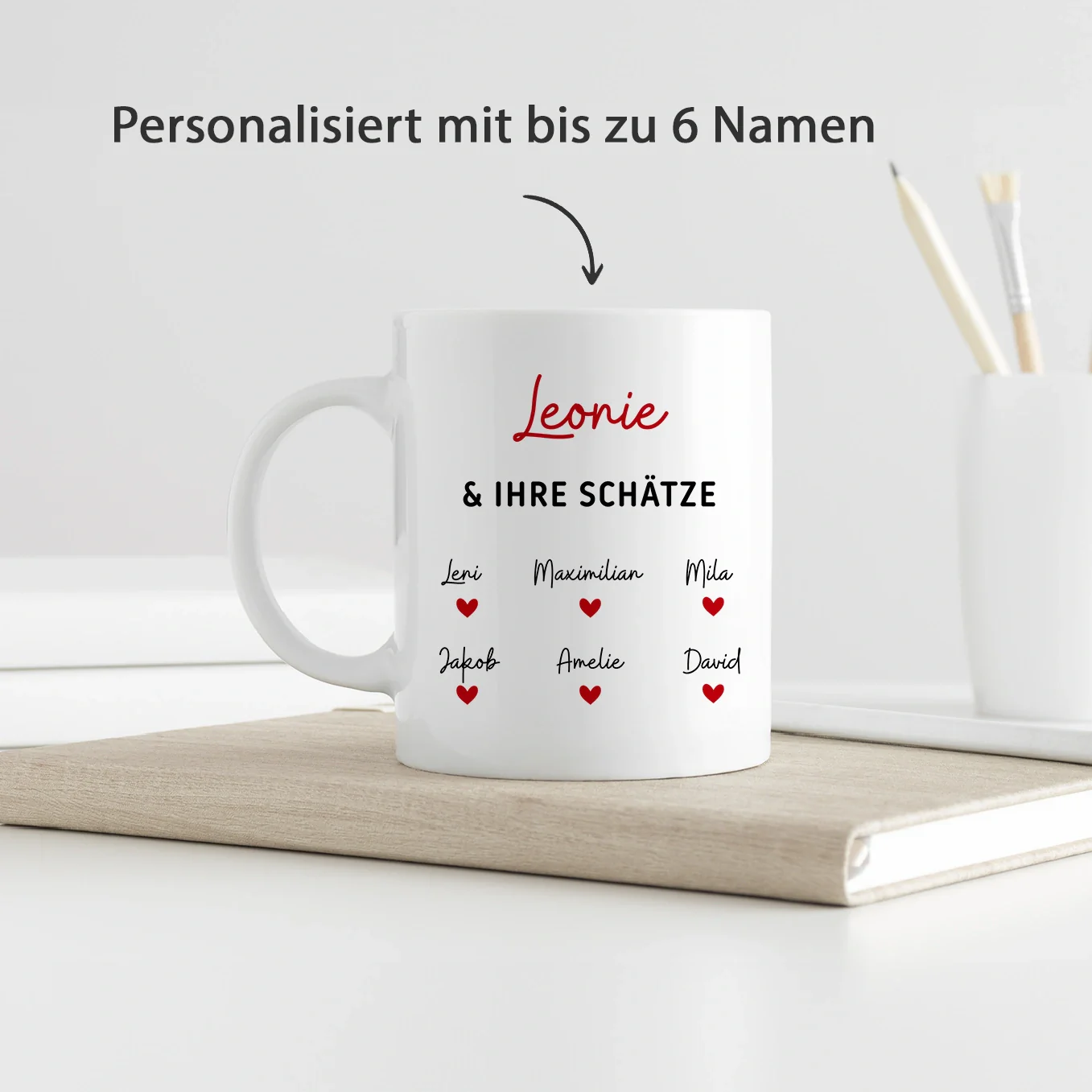 Tasse personnalisée « Les petits trésors de maman » - Image 2