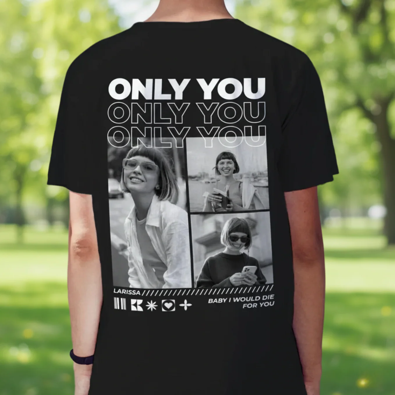 T-Shirt Personnalisé « Juste toi » - Image 7