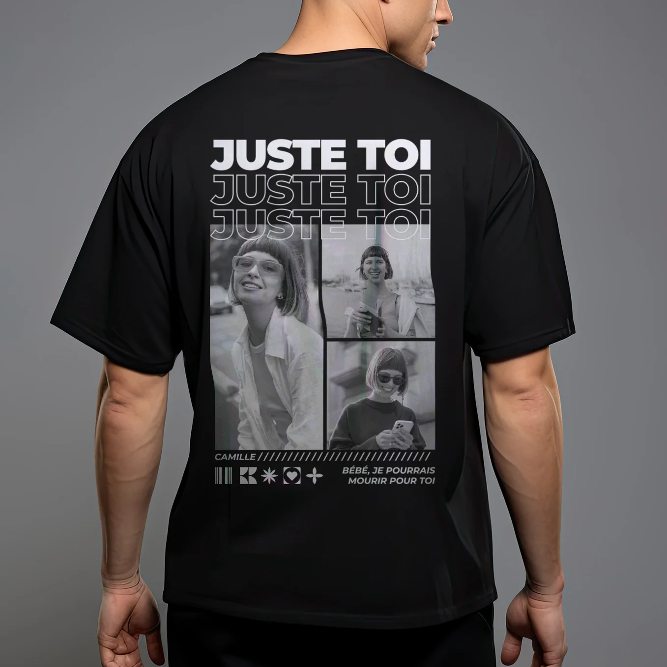 T-Shirt Personnalisé « Juste toi » - Image 9