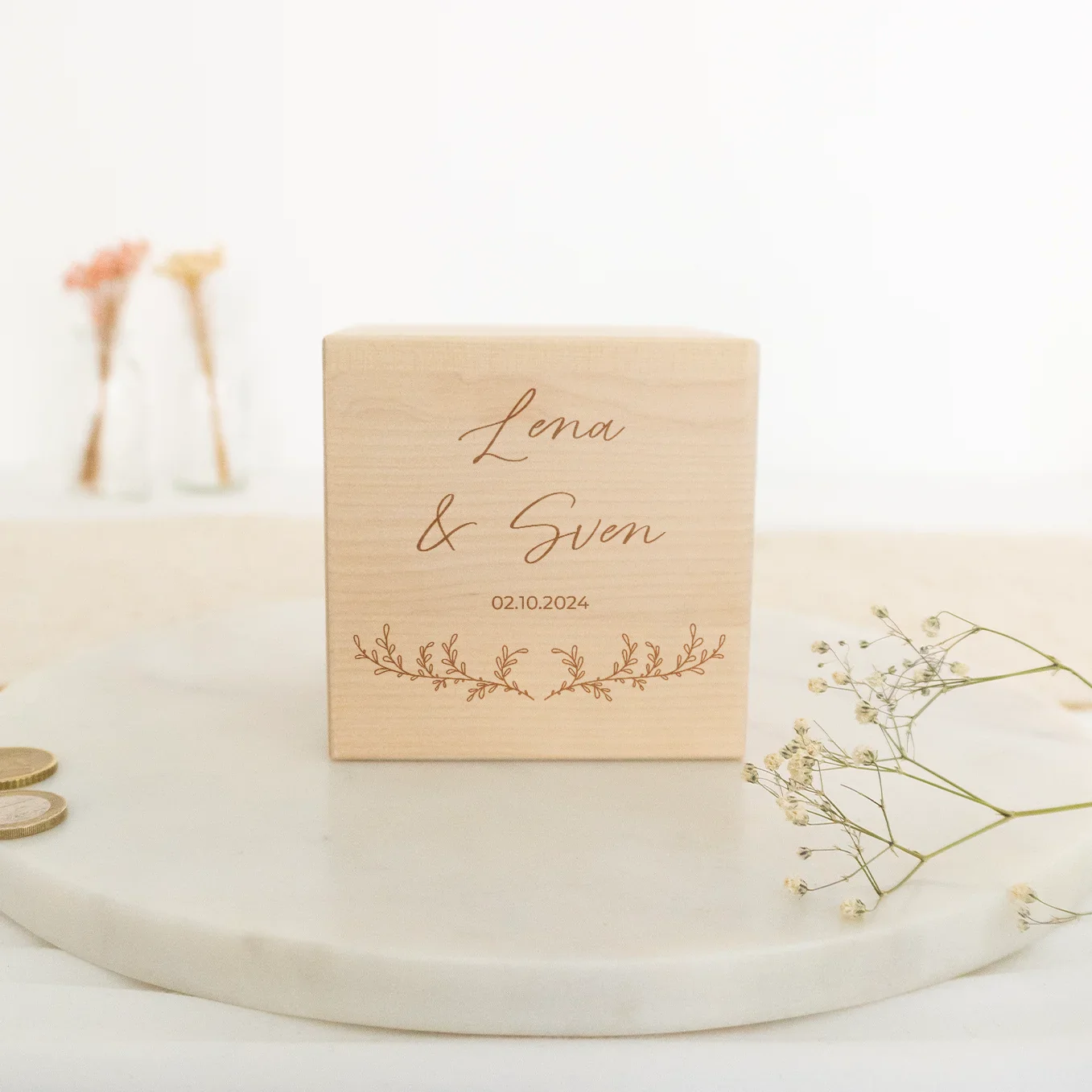Tirelire personnalisée « Jeunes Mariés » - Image 6