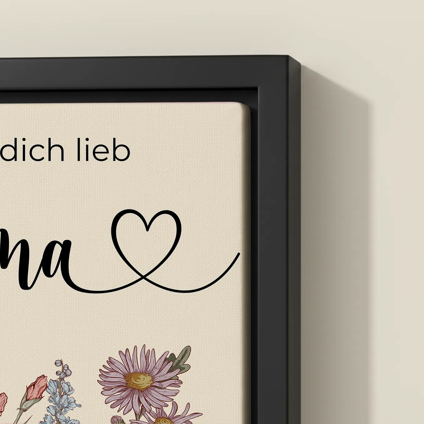 Toile personnalisée « Pour toi, maman » - Image 3